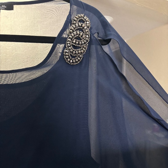 Plus Size Onyx Nite Gown - Picture 1 of 4